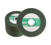 sourcing map 50pcs Cut Off 16mm x 107mm x 1.2mm Thin Metal Stainless Steel Fast Clean Cutting Disc Cutting Wheels Metal Grinding Wheels for rotary tool, Green