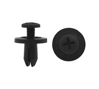 sourcing map 50Pcs Door Push Type Screw Rivet Trim Mat Clip 6mm