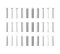 sourcing map 50pcs Dowel Pins M2.5(2.5mm) x 11mm 304 Stainless Steel Cylindrical Shelf Support Peg Pin Rod Fasten Elements for Metal Devices Wood Furniture DIY Installation, Silver