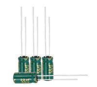 sourcing map 50Pcs Electrolytic Capacitor High Frequency 22UF 50V with Aluminum Radial Leads 5 x 11mm High Ripple Current Low Impedance