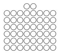 sourcing map 50Pcs EPDM O-Ring Seals, 17mm ID x 20mm OD x 1.5mm Thick Round Rubber Sealing Gasket, Plumbing Washers for Faucet Repair, Automotive, Filter Nozzle Pipe, Air or Gas Sealing