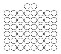 sourcing map 50Pcs EPDM O-Ring Seals, 20mm ID x 23mm OD x 1.5mm Thick Round Rubber Sealing Gasket, Plumbing Washers for Faucet Repair, Automotive, Filter Nozzle Pipe, Air or Gas Sealing