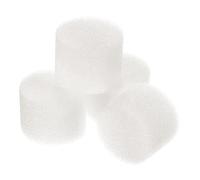 sourcing map 50pcs Hydroponic Sponges, 1" Growing Media Cylindrical Sponges for Home Vegetable Flower Planting, White