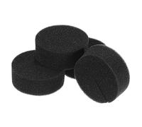 sourcing map 50pcs Hydroponic Sponges, 2.76" Growing Media Cylindrical Sponges for Home Vegetable Flower Planting, Black