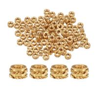 Sourcing Map 50pcs M2 Threaded Brass Heat Set Inserts, OD 3.5mm Knurled Nuts for 3D Printing, M2x2mm Female Threaded
