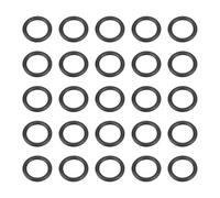 sourcing map 50pcs Nitrile Rubber O-Rings 10mm OD 7mm ID 1.5mm Width Metric Buna-N NBR Sealing Gasket Plumbing Sealing Repair O Rings for Car Auto Vehicle Repair Faucet Air Gas