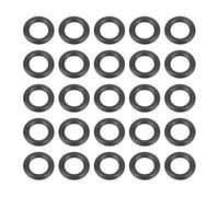 sourcing map 50pcs Nitrile Rubber O-Rings 11mm OD 8.6mm ID 2.4mm Width Metric Buna-N NBR Sealing Gasket Plumbing Sealing Repair O Rings for Car Auto Vehicle Repair Faucet Air Gas