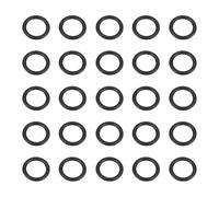 sourcing map 50pcs Nitrile Rubber O-Rings 14mm OD 12mm ID 2mm Width Metric Buna-N NBR Sealing Gasket Plumbing Sealing Repair O Rings for Car Auto Vehicle Repair Faucet Air Gas