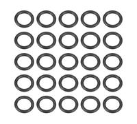 sourcing map 50pcs Nitrile Rubber O-Rings 15mm OD 10.2mm ID 2.4mm Width Metric Buna-N NBR Sealing Gasket Plumbing Sealing Repair O Rings for Car Auto Vehicle Repair Faucet Air Gas