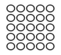 sourcing map 50pcs Nitrile Rubber O-Rings 16mm OD 11.2mm ID 2.4mm Width Metric Buna-N NBR Sealing Gasket Plumbing Sealing Repair O Rings for Car Auto Vehicle Repair Faucet Air Gas