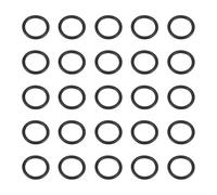 sourcing map 50pcs Nitrile Rubber O-Rings 17mm OD 13mm ID 2mm Width Metric Buna-N NBR Sealing Gasket Plumbing Sealing Repair O Rings for Car Auto Vehicle Repair Faucet Air Gas