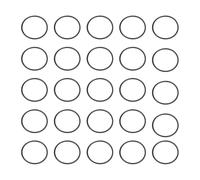 sourcing map 50pcs Nitrile Rubber O-Rings 18mm OD 17mm ID 1mm Width Metric Buna-N NBR Sealing Gasket Plumbing Sealing Repair O Rings for Car Auto Vehicle Repair Faucet Air Gas