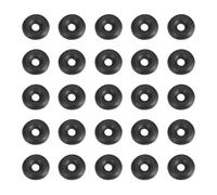 sourcing map 50pcs Nitrile Rubber O-Rings 4mm OD 1mm ID 1.5mm Width Metric Buna-N NBR Sealing Gasket Plumbing Sealing Repair O Rings for Car Auto Vehicle Repair Faucet Air Gas