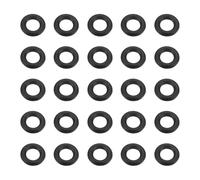 sourcing map 50pcs Nitrile Rubber O-Rings 8mm OD 6mm ID 2mm Width Metric Buna-N NBR Sealing Gasket Plumbing Sealing Repair O Rings for Car Auto Vehicle Repair Faucet Air Gas