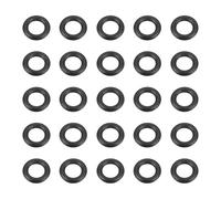 sourcing map 50pcs Nitrile Rubber O-Rings 9.5mm OD 5.5mm ID 2mm Width Metric Buna-N NBR Sealing Gasket Plumbing Sealing Repair O Rings for Car Auto Vehicle Repair Faucet Air Gas