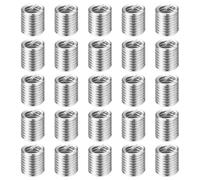sourcing map 50pcs Wire Thread Repair Inserts M2.0 x 0.4 x 2D (5mm)