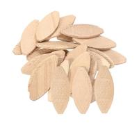sourcing map 50Pcs Wood Joiner Biscuits, 57x24x3.8mm Woodworking Biscuits, Wood Board Docking Tool Joiner Accessories for Carpenters and DIY Projects