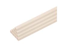 sourcing map 50pcs Wood Sticks, 3/16"x 3/16"x 12" Rectangle Wooden Cube Wood Square Dowel Rods for DIY Arts Decoration, Crafts Whittling, Hand Carved