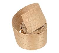 sourcing map 51mm x 3meters Wood Edge Banding, Pre-Glued Iron on Edging Strip, Plywood Wood Grain Repair Tape for Cabinet Repair, Furniture Restoration, Handicraft DIY, Red Oak