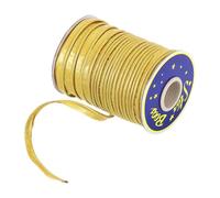 sourcing map 55 Yards Polyester Satin Bias Trim, 0.4 Inch Piping Trim Double Fold Piping Bias for Sewing Trimming DIY Crafting, Gold