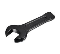 sourcing map 55mm Open End Striking Wrench, High Tensile Steel Single Head Spanner Hand Tool
