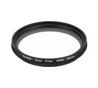 sourcing map 55mm Variable Star Filter, Starburst Lens Filter 4-8 Points Sparkle Effect Camera Lens Filters for Night Scenery Glassworks,1Pcs