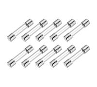 sourcing map 5A 250V 5x20mm Time Delay Glass Fuse UL Listed Slow Blow Fuse for Home Appliances(Pack of 10)