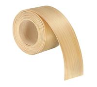 sourcing map 5cm x 4m Wood Veneer Edge Banding, Pre-Glued Flexible Pine Edging Strips, Iron on with Hot Melt Adhesive Wood Tape for Cabinet Repair and Furniture Restoration