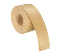 sourcing map 5cm x 8m Wood Veneer Edge Banding, Pre-Glued Flexible Pine Edging Strips, Iron on with Hot Melt Adhesive Wood Tape for Cabinet Repair and Furniture Restoration