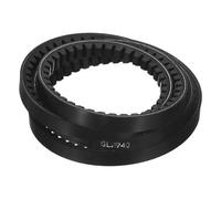 sourcing map 5LX940 Rubber V-Belt, 94" Outside Circumference 0.62" Width 0.44" Thick Raw Edge Cogged Industrial Rubber V Belt for Lawn Garden Machinery, Riding Mowers