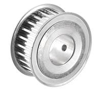 sourcing map 5M 25Teeth Timing Pulley Synchronous Wheel Timing Belt Drive without Step 5mm Pitch 14mm Bore for Belt, 3D Printer, CNC