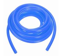 sourcing map 5mm ID x 11mm OD Silicone Tubing, 16.4ft High Temp Silicone Air Tube Drip Irrigation Hose Pipe for Home Brewing Wine Beer Line and Aquaponics, Blue