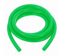 sourcing map 5mm ID x 11mm OD Silicone Tubing, 6.6ft High Temp Silicone Air Tube Drip Irrigation Hose Pipe for Home Brewing Wine Beer Line and Aquaponics, Green