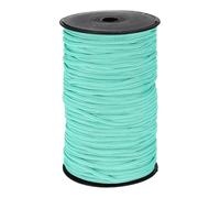 sourcing map 5mm Polypropylene Rope Braided Ropes, 100m Nylon Rope Hollow Utility Cord for Clothesline, Camping, Hiking, Outdoor, Light Blue
