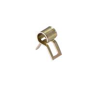 sourcing map 5mm Spring Band Type Action Fuel/Silicone Vacuum Hose Pipe Clamp Low Pressure Air Clip Clamp 10pcs
