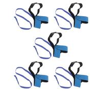 sourcing map 5pcs 0.5M ESD Anti Static Foot Heel Straps Anti Static Wrist Strap Band Adjustable for Grounding Removing Static