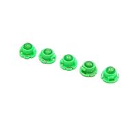 sourcing map 5pcs 12V Green T4.7 Car Wedge LED Instrument Panel Light Interior