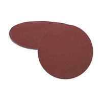 sourcing map 5pcs 200mm PSA Sanding Discs, 180 Grits Aluminum Oxide Self Adhesive Stick Back Sandpapers, No-Hole Round Wet/Dry Sander Papers, Sand Auto Car Paint, Wood, Metal