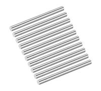 sourcing map 5Pcs 304 Stainless Steel Rods, 8.5mm x 102mm Metal Solid Shaft Round Rod Lathe Bar Stock for Model Plane Cars Ship DIY Craft Metal Working