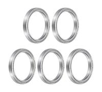 sourcing map 5pcs 6705ZZ Bearing 25x32x4mm, Chrome Steel Double Shielded Precision Bearing, Lubricated Deep Groove Ball Bearings, P6 (ABEC 3)