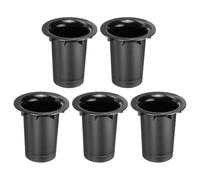 sourcing map 5Pcs 85x110mm/3.3 x 4.3 Inch Speaker Port Tube Subwoofer Bass Box Tube Bass Woofer Box Speaker Box Bass Air Port for DJ/PA Speaker Cabinets
