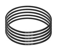 sourcing map 5Pcs A42 Wrapped Rubber Belt, A-Section V Belt 44" Outside Circumference x 0.51" Width x 0.32" Thick, Industrial Power Transmission Belt