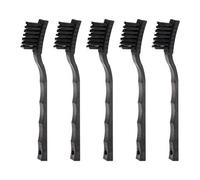 sourcing map 5pcs Anti-static Cleaning Brush 16x30mm PV Plastic Conductive Bristles Anti Static ESD Brushes for Clean PCB Laptop Keyboard Fan and Other Electronic Devices