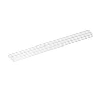 sourcing map 5Pcs Clear Rigid Acrylic Pipe, 4mm(0.16") ID x 8mm(0.31") OD 12" Round Polycarbonate Tube Plastic Tubing for Plumbing, Lighting, Aquarium, DIY Projects