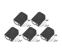 sourcing map 5pcs D-sub DB9 Breakout Board Connector 9-pin Female RS232 Serial Adapter Solderless Terminal Block Screws for CNC Controller Motor Computer