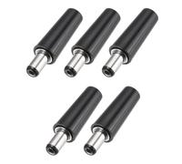 sourcing map 5pcs DC Male Power Adapter Connector, 6.3mm x 3.0mm DC Power Jack Plug Adapter 1.42" for Home Appliances Industrial Use CCTV Cameras Power Supplies