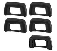 sourcing map 5pcs DK-24 Eyepiece Eye Cup Eyecup for Nikon D3000 D5100 DSLR