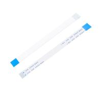 sourcing map 5pcs FFC Flexible Flat Cable, 14 Pins 0.5 mm Pitch 100mm FPC FFC Flexible Ribbon Cable for LCD TV Car Audio DVD Player Laptop (B Type)
