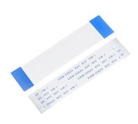 sourcing map 5pcs FFC Flexible Flat Cable, 15 Pins 1 mm Pitch 60mm FPC FFC Flexible Ribbon Cable for LCD TV Car Audio DVD Player Laptop (A Type)