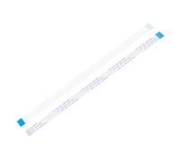 sourcing map 5pcs FFC Flexible Flat Cable, 18 Pins 0.5 mm Pitch 250mm FPC FFC Flexible Ribbon Cable for LCD TV Car Audio DVD Player Laptop (B Type)